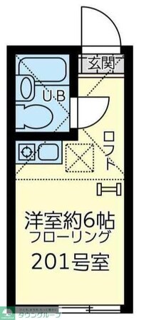 ユナイト鴨居ゴーギャンの夢の物件間取画像